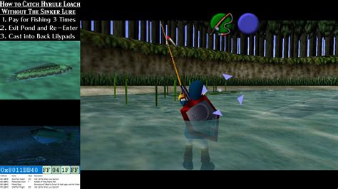 fishing ocarina of time|ocarina of time fishing hole.